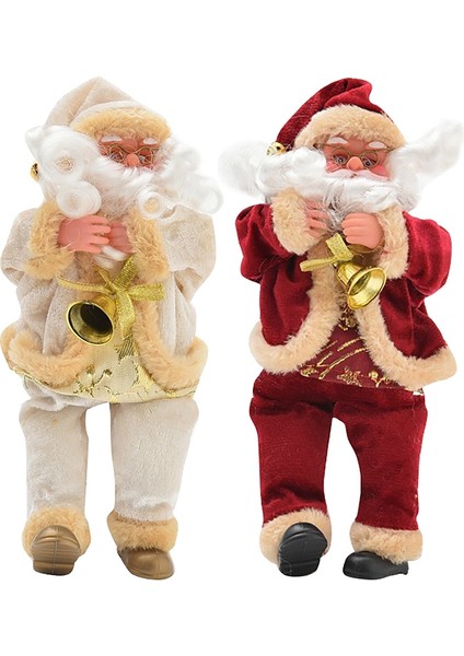 Ürünler Oturan Bebek Ev Mobilya Noel Hediyesi Flanel Oyuncaklar Noel Masa Dekor Süslemeleri Kremsi-Beyaz (Yurt Dışından) modelleri