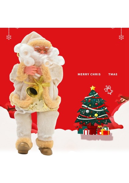 Ürünler Oturan Bebek Ev Mobilya Noel Hediyesi Flanel Oyuncaklar Noel Masa Dekor Süslemeleri Kremsi-Beyaz (Yurt Dışından) fırsatları