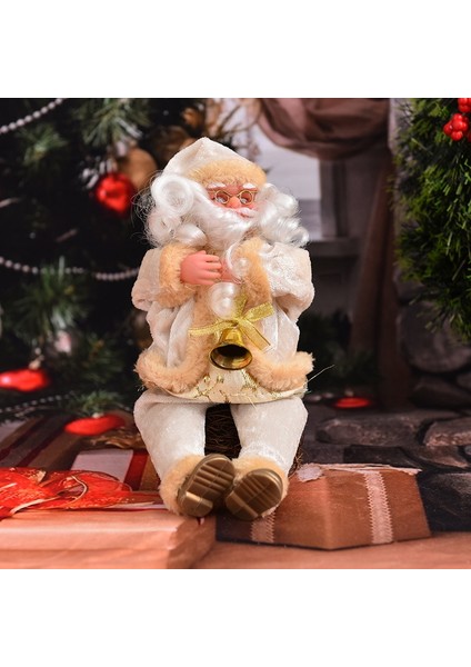 Ürünler Oturan Bebek Ev Mobilya Noel Hediyesi Flanel Oyuncaklar Noel Masa Dekor Süslemeleri Kremsi-Beyaz (Yurt Dışından) indirimleri