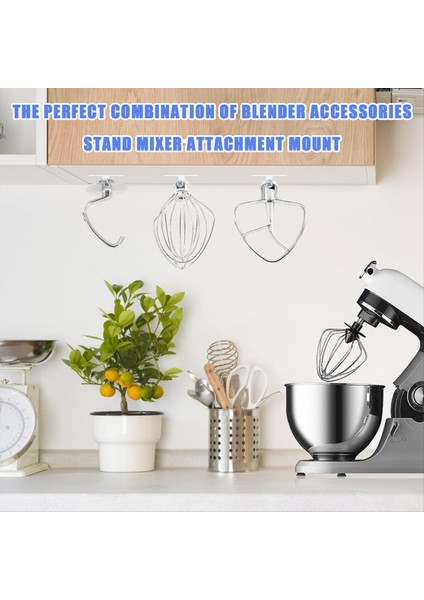 8 Adet Tezgah Mikseri Ek Tutucu, Mikser Ekleri Organizatör Evrensel Tezgah Mikseri Montaj Aksesuarları Depolama Araçları (Yurt Dışından) modelleri