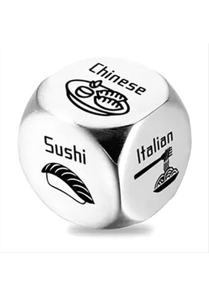 Gıda Karar Zarı Suşi Barbekü Burger Tahmin Çözümü ile Benzersiz Özel Kazınmış Sevgililer Günü Hediyesi Stil 1 (Yurt Dışından) fırsatları