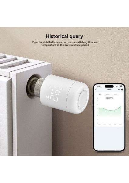 Tuya Zigbee Akıllı Termostatik Vana Trv Sıcaklık Kontrol Vanası Radyatör Kontrol Cihazı Mobil Uygulama Kontrolü (Yurt Dışından) fırsatları