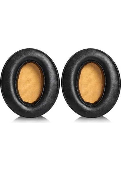 2 Adet Yedek Kulak Pedleri Kuzu Derisi (Siyah Sarı) (Yurt Dışından) fiyatları