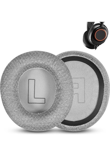 Stes Arctis Nova Için 1 Çift Futbol Ağı Kulaklık Yastığı (Yurt Dışından)