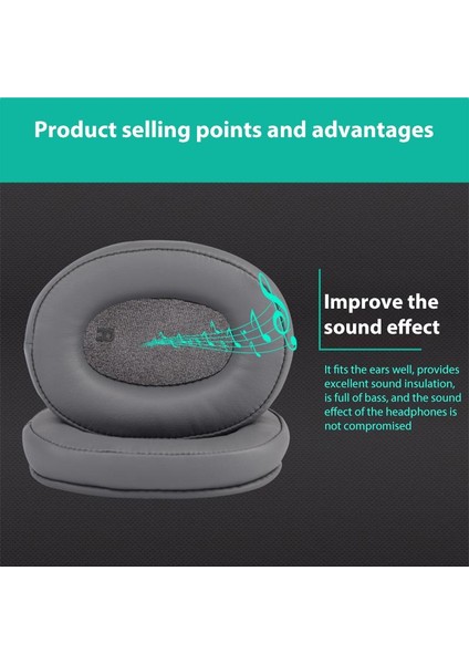 Ath-Sr9 / DSR9BT / DSR7BT Için 1 Çift Kulaklık (Yurt Dışından) fırsatları