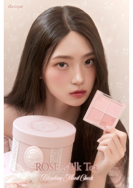 Karıştırılabilir Renk Tonlarına Sahip 4lü Allık Dasıque Blending Mood Cheek (#15 Rose Milk Tea)
