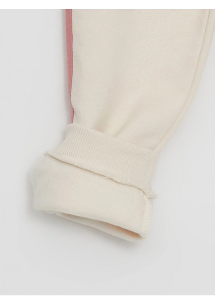 Lcw Kids Ekru Beli Lastikli Kız Çocuk Eşofman Alt fiyatları