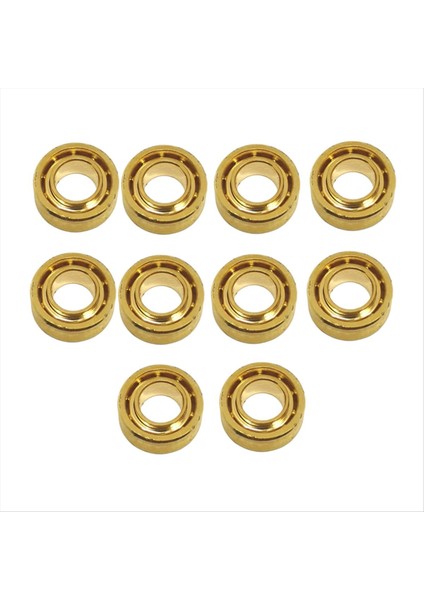 10PCS Yoyo Rulman R188 Rulmanlar Profesyonel Ekstra Uzun Sessiz Yoyo Rulman Yoyo Reping Parçaları Altın Altın (Yurt Dışından)