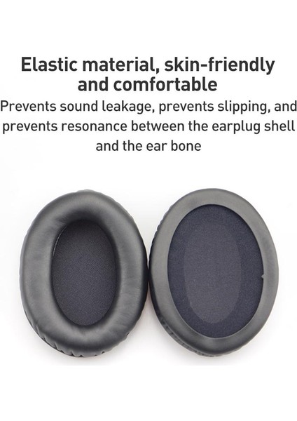 Hyperx Ice Silk Kumaş Ekleme Için 2 Adet Kulaklık Yedek Kulak Yastığı (Siyah) (Yurt Dışından) fırsatları