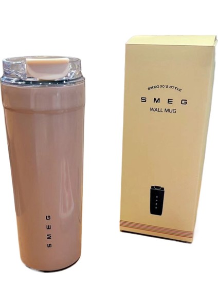 550ML Içecek Kupası Seyahat Taşınabilir Içme Kupası Paslanmaz Çelik Vakum Sızdırmaz Kahve Termosu (Yurt Dışından)