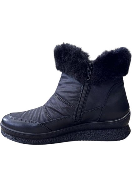 IMAC Kenia Geniş Kalıp Imac-Tex Kadın Fermuarlı Kürklü BOT 856678 modelleri