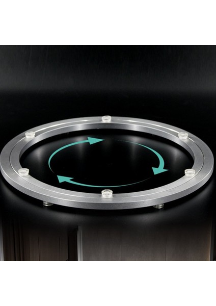 Yuvarlak Masa Turntable Base Yemek Masası Yatak Mobilya Masası Üst Alüminyum Alaşım Dönen Parça (Yurt Dışından) indirimleri