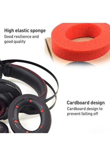 Hyperx Ice Silk Kumaş Için 2 Adet Yedek Kulaklık Yastığı (Yurt Dışından) modelleri
