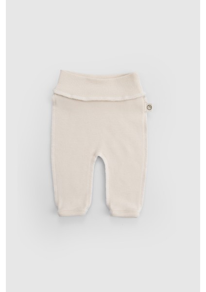 Ters Dikişli Organik Pamuk Ekru Prematüre Kruvaze Takım modelleri