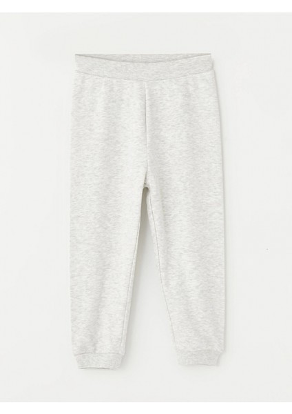 Lcw Kids Gri Beli Lastikli Basic Kız Çocuk Jogger Eşofman Altı