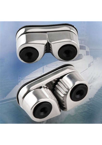 316 Paslanmaz Çelik 2 Sıra Bilyalı Rulman Kamera Önde Halka Ekipman Tekne Halat Tel Fairlead (Yurt Dışından) modelleri