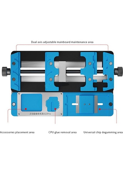 K23 Pro Telefon Tamir Fikstürü Cep Telefonu Anakart Sabit Evrensel Rulman Fikstürü Pcb Ic Yonga Kaynak Aracı (Yurt Dışından) modelleri