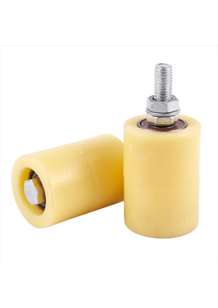 2pcs 50X70MM Pp Çelik Düz Silindirli Yatak Rehberlik Tekerleği 6201 M12 Elektrikli Kapı Sürgülü Kapı Için Vida (Yurt Dışından) fiyatları