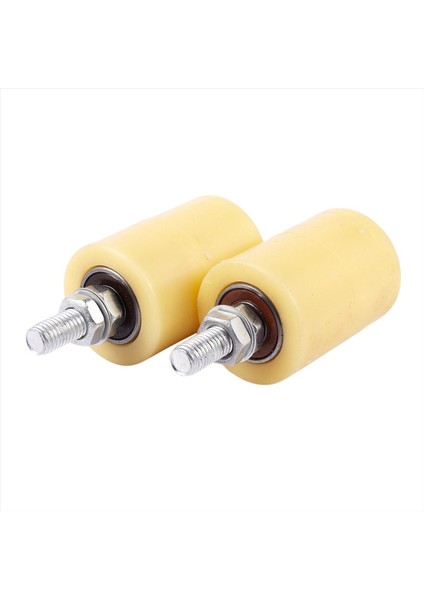 2pcs 50X70MM Pp Çelik Düz Silindirli Yatak Rehberlik Tekerleği 6201 M12 Elektrikli Kapı Sürgülü Kapı Için Vida (Yurt Dışından) fırsatları