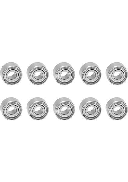 10PCS Minyatür Mühürlü Metal Korumalı Metrik Radyal Top Yatak Modeli: MR52-ZZ 2X5X2.5MM (Yurt Dışından)