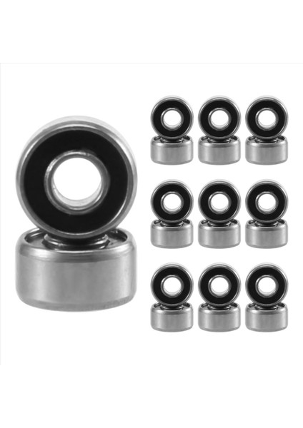 693RS 3MMX8MMX4MM Çift Mühürlü Minyatür Derin Groove Ball Rulman 20 Pcs (Yurt Dışından)