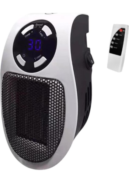 Kiş Isıtıcı Mutfak Kompakt Düşük Gürültülü Sessiz Kontrollü (Yurt Dışından)