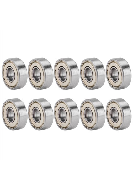 10PCS Minyatür Kauçuk Mühürlü Metal Korumalı Metrik Radyal Top Yatak Modeli: 607ZZ 7 x 19 x 6mm (Yurt Dışından) fiyatları