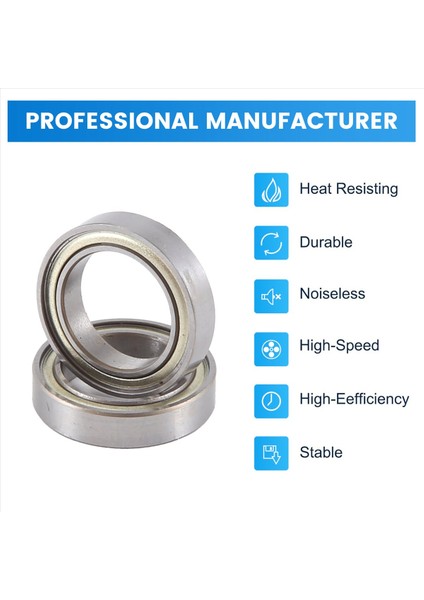 10PCS Minyatür Mühürlü Metal Korumalı Metrik Radyal Top Yatak Modeli: 6701 Zz 12X18X4MM (Yurt Dışından) fırsatları
