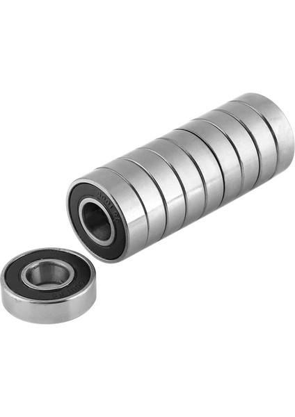 10 Adet Bilyalı Rulmanlar Yuvarlanma Rulmanları Mühürlü Derin Oluk Bilyalı Rulmanlar Çelik 6001-2R (12X28X8MM) (Yurt Dışından)