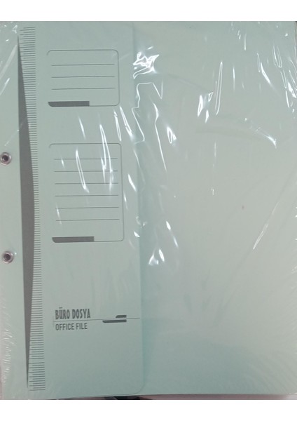 Umix Büro Dosyası Yarım Kapak 25'li Yeşil