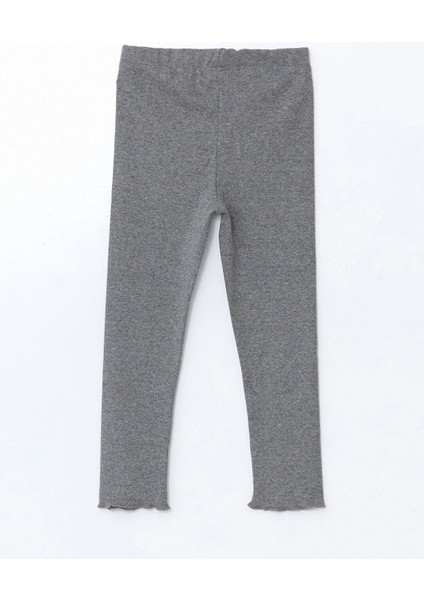Lcw Kids Antrasit Beli Lastikli Kız Çocuk Basic Tayt fiyatları