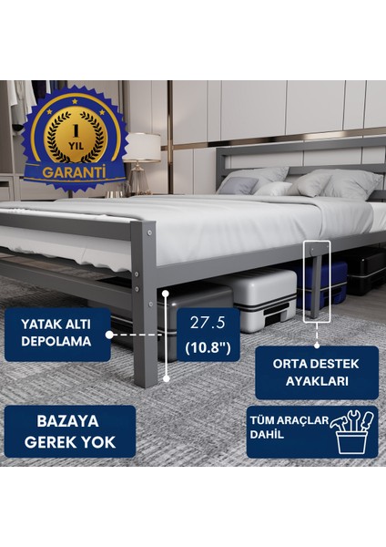 Buhara Tek Kişilik Ferforje Metal Karyola modelleri