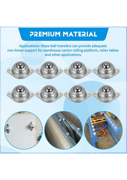 12 Adet CY-15A Top Transferler Evrensel Döndürme Top Konveyör Tekerlek Makasası Makaralı 5/8 Inç Top Rulmanları (Yurt Dışından) indirimleri