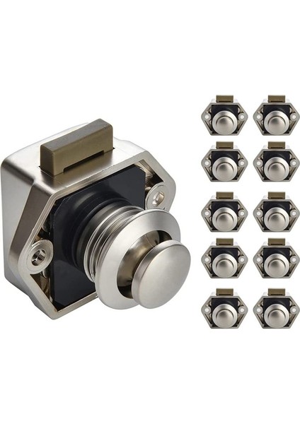 10PCS Camper Araba Itme Kilidi Rv Karavan Tekne Motor Ana Dolap Çekmecesi Mandal Düğmesi Kilitler Mobilya Kapı Kilit Donanımı (Yurt Dışından) modelleri