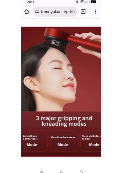 Şarjlı Saç Masajı ve Bakım Tarağı ( Bakım Yağı Hazneli) fırsatları