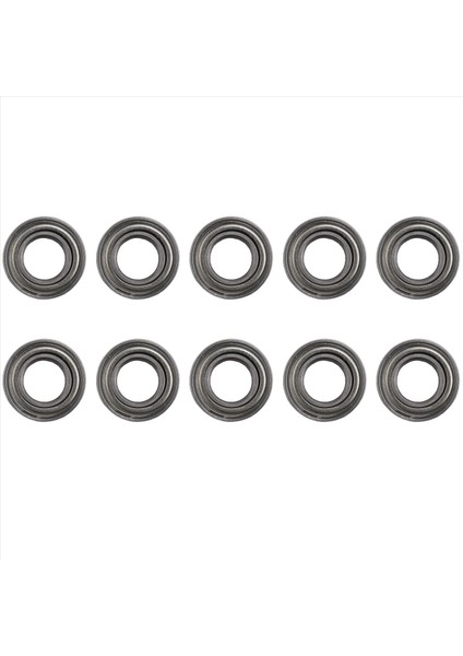 10 Adet Minyatür Kauçuk Kapalı Metal Korumalı Metrik Radyal Bilyalı Rulman, MR126 Zz 6 x 12 x 4mm (Yurt Dışından)