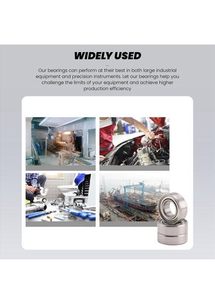 10 Adet Minyatür Kauçuk Kapalı Metal Korumalı Metrik Radyal Bilyalı Rulman, MR126 Zz 6 x 12 x 4mm (Yurt Dışından) modelleri