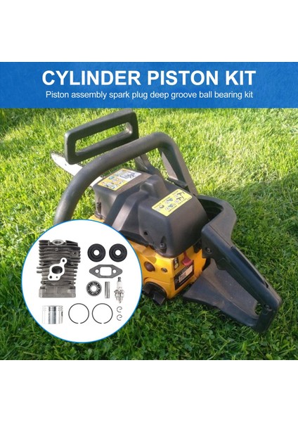 41.1mm Chainsaw Silindir ve Conta Pistonu Assy Buji Pişi Yivli Bilyalı Yatak Kiti Ortak 350 Ortak 351 (Yurt Dışından) fırsatları