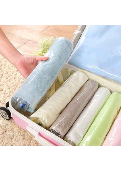 50 x 60 Kullanışlı Uzay Tasarruf Çantaları Dayanıklı Seyahat Saklama Torbaları Yerden Tasarruf Edin Giysiler Plastik Saklama Torbaları Kullanımı Kolay Yerden Tasarruflu (Yurt Dışından) modelleri