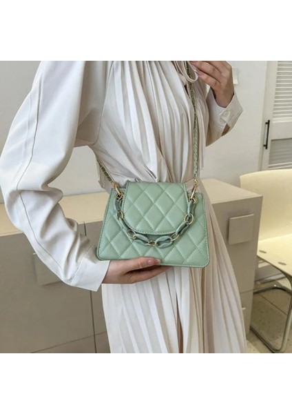 Kırmızı Kullanışlı Askılı Çanta Yerden Tasarruf Sağlayan Doku Kadın Zincir Omuzdan Askili Çanta Aşınmaya Dayanıklı Kadın Çanta Kadın Aksesuarı (Yurt Dışından) indirimleri