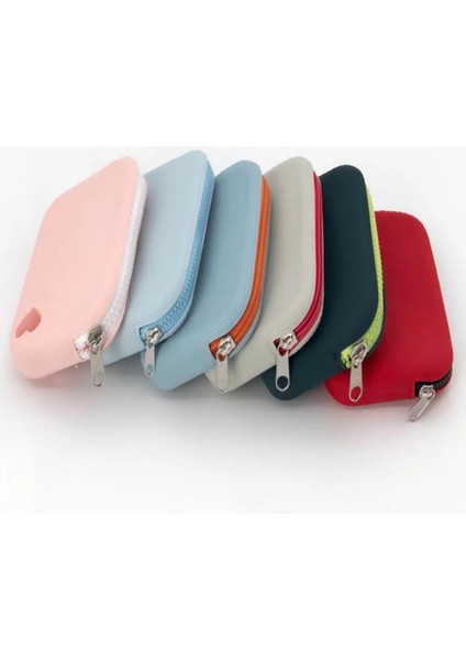 Bej Aşınmaya Dayanıklı Anahtar Çantası El Konforu Yerden Tasarruf Sağlayan Pürüzsüz Fermuar Temizlikçi Anahtarlık Kese (Yurt Dışından) modelleri