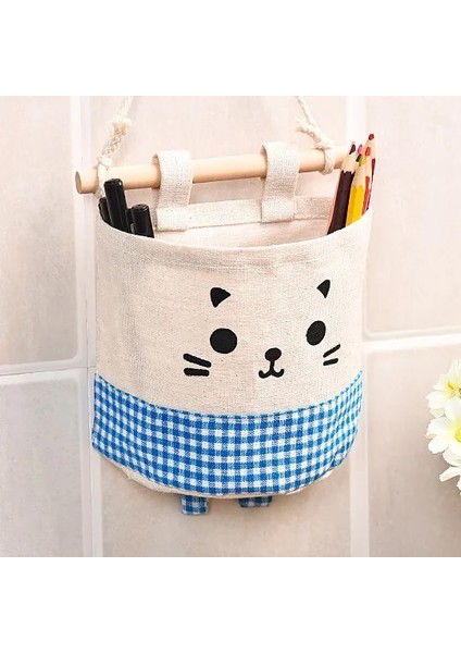 C 1 Cepler Pamuk Asılan Saklama Çantası Su Geçirmez Iç Çamaşırı Çorap Organizatör Yerden Tasarruf Kozmetik Makyaj Kutusu Raf Çeşitli Eşyalar Çanta (Yurt Dışından)