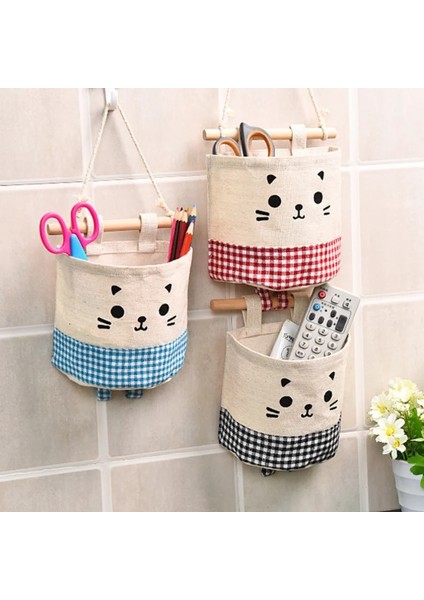 C 1 Cepler Pamuk Asılan Saklama Çantası Su Geçirmez Iç Çamaşırı Çorap Organizatör Yerden Tasarruf Kozmetik Makyaj Kutusu Raf Çeşitli Eşyalar Çanta (Yurt Dışından) fiyatları