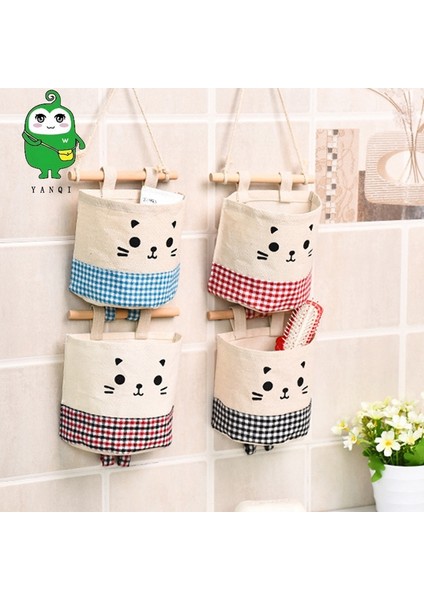 C 1 Cepler Pamuk Asılan Saklama Çantası Su Geçirmez Iç Çamaşırı Çorap Organizatör Yerden Tasarruf Kozmetik Makyaj Kutusu Raf Çeşitli Eşyalar Çanta (Yurt Dışından) modelleri