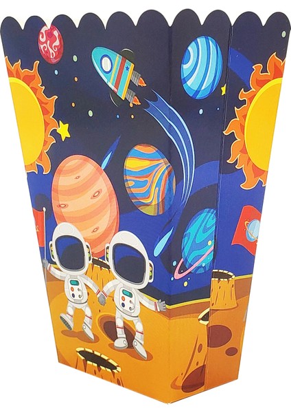 6 Adet Candybox 6 Adet Patlamış Mısır Kutusu Çocuklar Için Astronot Uzay Gemisi Güneş Alanı Doğum Günü Partisi Bebek Duş Parti Malzemeleri Hediye Çantası Aperatif Dekorasyon (Yurt Dışından) fiyatları