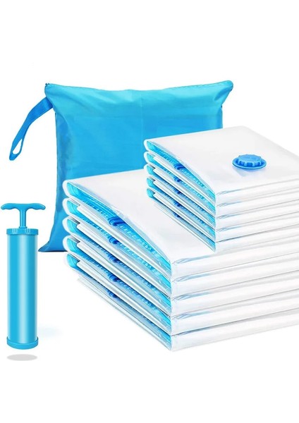 Sıkıştırma Torbası 40X60 cm Vakumlu Saklama Torbası, Yatak, Giysi ve Diğer Yerden Tasarruf Sağlayan Seyahat Saklama Çantası, El Pompalı, Vakum Torbası Ambalajı (Yurt Dışından) modelleri