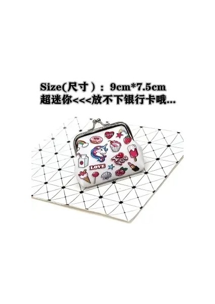 13 9 cm x 7.5 cm Büyükanne Çanta Kadın Cüzdan Mini Cüzdan Için Toka Küçük Kart Sahipleri Kadın Kısa Para Çantaları Bozuk Para Cüzdanı Uzay Tasarrufu Organizatör (Yurt Dışından)