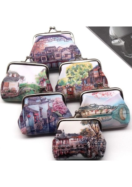 13 9 cm x 7.5 cm Büyükanne Çanta Kadın Cüzdan Mini Cüzdan Için Toka Küçük Kart Sahipleri Kadın Kısa Para Çantaları Bozuk Para Cüzdanı Uzay Tasarrufu Organizatör (Yurt Dışından) modelleri