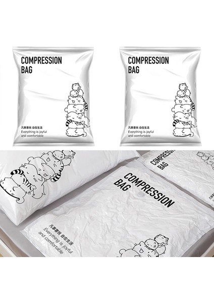 Temizle 40X60 cm Uygun Vakum Torbası Ev Düzenleyici Yorgan Elbise Vakum Saklama Çuval Su Geçirmez Sıkıştırma Uzay Tasarruf Hava Yastığı (Yurt Dışından) modelleri
