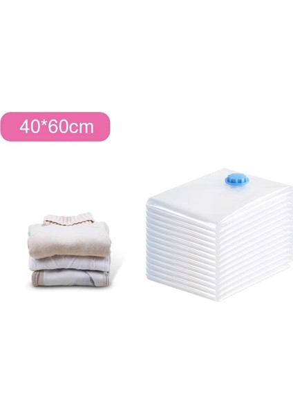 60 cm 1 Adet Nem Geçirmez Vakum Saklama Torbaları Uzay Tasarruf Çantaları Yorgan Elbise Yastık Yatak Battaniye Depolama Vakumlu Mühür Çanta (Yurt Dışından)